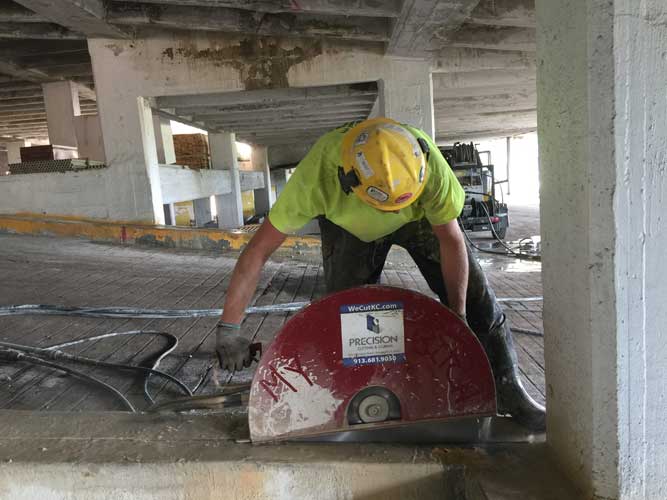 Concrete Hand Sawing