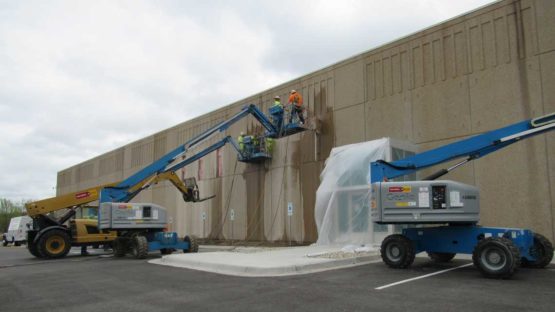 Precast Concrete Wall Sawing 2