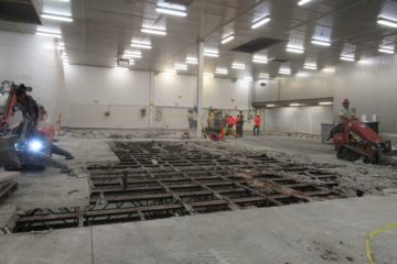 Industrial Concrete Slab Removal