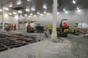 Industrial Concrete Slab Removal