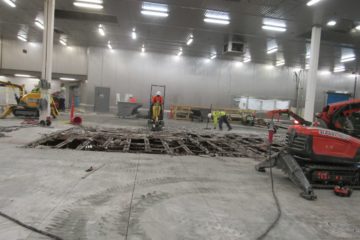 Industrial Concrete Slab Removal