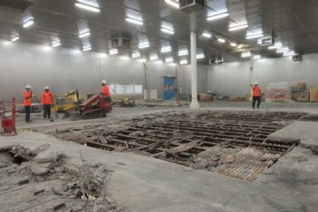 Industrial Concrete Slab Removal