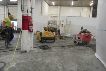 Industrial Concrete Slab Removal