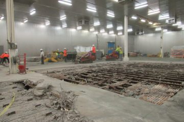 Industrial Concrete Slab Removal