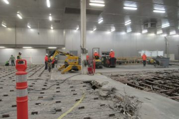 Industrial Concrete Slab Removal