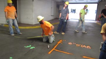 Concrete Pour Back Kansas City